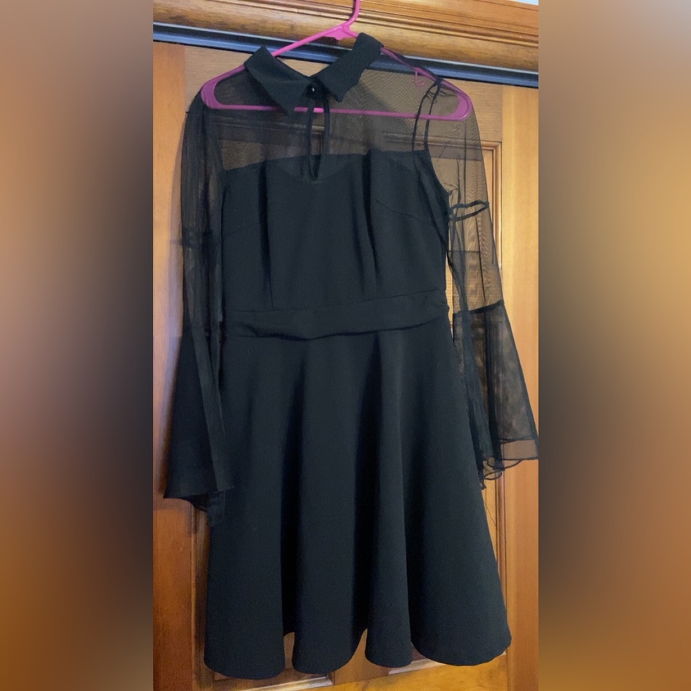 Black gothic dress